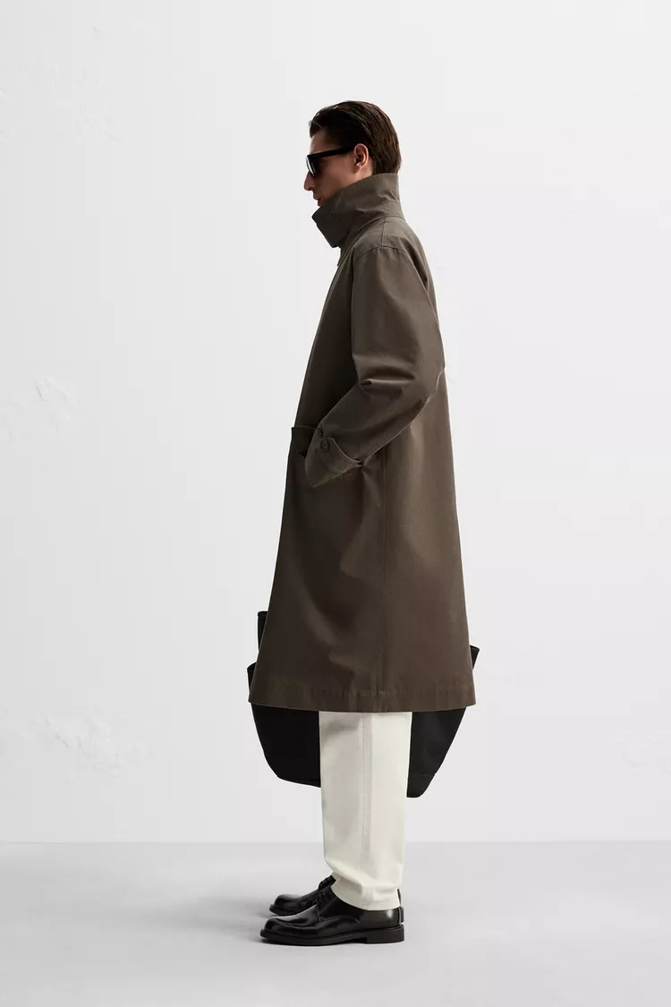 Abrigo de Piel Color Cafe